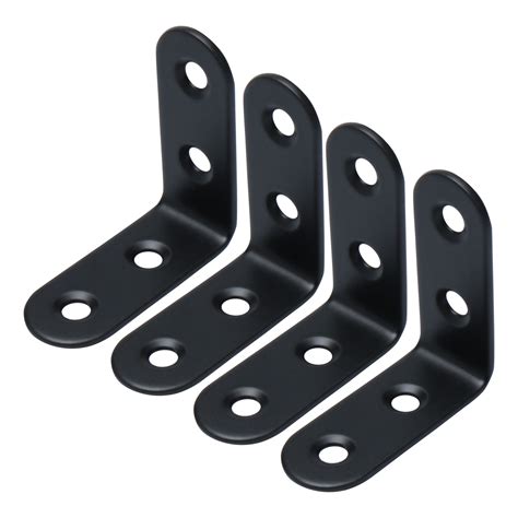 black metal l brackets|black metal angle brackets.